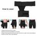 Buy Semme Hip Brace Thigh Support - Adjustable Neoprene Compression Groin Protector for Pain Relief & Injury Recovery - Universal Fit - Buy Online on GoSupps.com