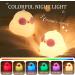 URAQT Cooku Chick Night Light - Portable 7 Colour Changing Baby Night Light with Remote, Timer & Dimmable Silicone Lamp for Kids - Perfect for Baby, Children & Teenager Room Decor - Buy Online on GoSupps.com