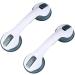 2 Pack Grab Rails Suction Bathroom Grab Rails Bathroom Grab Bar Portable Mobility Aids Safety Handle With Suction Cup Fitting For Bathroom Children And Elderly Gray Blue 19 * 9cm Gray Blue 19*9cm