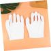 minkissy 2 Pairs White Cotton Gloves Cotton Work Gloves Hand Moisturizer Glove Party Etiquette Gloves Working Glove Moisturizing Gloves Warm Mittens Gel Gloves Warm Gloves Non-Slip Miss Spa - Buy Online on GoSupps.com