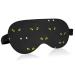 Haskirky Light Blocking Eye Mask Breathable and Adjustable Adult Men and Women Travel on Business Trips Yoga Meditation Light Smooth Comfortable Eye Mask Office Deep Sleep Goodies Yellow Cat Eyes