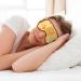 Cute Cartoon Kitten Eye Mask - Soft Adjustable Sleeping Mask for Men & Women | Nighttime Comfort - Buy Online on GoSupps.com