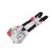 Zerodis Pet Chicken Diapers,Chicken Goose Duck Loose Tight Belt Diapers Poop Pocket Diapers Peony Flower Pattern for Poultry Pet Used(S) Small