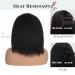 Aminow Kinky Straight Headband Wig - Soft & Natural Human Hair Look - Glueless Long Black Italian Yaki Half Wig 14 for Black Women - Buy Online on GoSupps.com