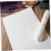 Anneome 40 Sheet Black Ink Brush Ink Writing Paper Rice Xuan Paper Calligraphy Paper Writing Brush Art Paper - Buy Online on GoSupps.com