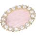 Cosmetic Nail Mixing Palette Color Mixing Nail Art Tips Display Plate Nail Art Display Board Nail Art Palette Drawing Painting Dish Manicure Nail DIY Mixing Holder Tool for Nail(golden foundation) - Buy Online on GoSupps.com
