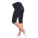 MijaCulture Maternity Capri Pants 4090 | Relaxed Fit | Black - Buy Online on GoSupps.com
