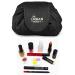 Love Urban Beauty Flat-Out Drawstring Cosmetic Bag with 10pc Assorted Makeup Set