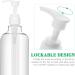 Topbathy 8-Pack Refillable Pump Dispenser Bottles for Hand Gel Shampoo Lotion & Cleaning Liquids - 500ml Kitchen & Bathroom Solutions - Buy Online on GoSupps.com