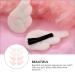 Beaupretty Plush Angel Wing Hair Clips - 4 Pairs Cute Cartoon Hairpins for Girls & Women | Slipproof White & Pink - Buy Online on GoSupps.com