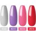 Nail Dipping Powder Kit 4 Colors for DIY Nail Art Long Lasting and Simple Operation High Quality No Need for Nail Lamp for Beginner Home Salon Manicure Gifts color14 - Buy Online on GoSupps.com