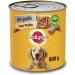 Pedigree Pack of 12 cans of 800 g of wet food for dogs with chicken flavour in pate - Buy Online on GoSupps.com
