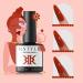 RSTYLE UV Gel Nail Polish Set 4 Colours Shellac Set Glitter Red French Nail Polish Home and Nail Salon Manicure 6 ml Black - Buy Online on GoSupps.com
