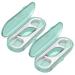 Wudaizhi Floss -toothpick set 2 boxes Sortily dental picks picks picks teeth mouth cleaning tools with storage case for family trips