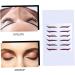 Angoily 36 Pairs Glitter Eyeliner Eyeshadow Double Eyelid Tape Eye Skin Sticker Moment Woman Stickers - Buy Online on GoSupps.com