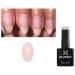 Bluesky Sheer Pink Violet Pearlescent Nail Gel Polish A73 UV LED Soak Off 10ml