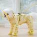 Mitili Cute Puppy Dog Raincoat Four-Legged Waterproof Small Medium Dogs Pet Poncho Clothes Yellow S(Back Length 10-12) - Buy Online on GoSupps.com