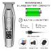 Professional Hair Clipper - USB Rechargeable LED LCD Beard Trimmer for Men | Adjustable Speed Hairstyle Pusher - Buy Online on GoSupps.com