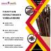 Tahitian Extract Grade-B Vanilla Beans For Extract Making By Count (15 Beans (Pack of 1)) - Buy Online on GoSupps.com