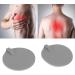 2pcs Reusable Electrode Pads for Electrical Stimulation - Round Soft Silicone Physiotherapy Accessories - Buy Online on GoSupps.com