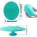 Eycikafa Baby Hair Brush Set - Gentle Goat Bristles for Newborns & Toddlers - Cradle Cap Treatment - 2pcs (Green) - Buy Online on GoSupps.com
