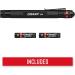 Coast G20 Inspection Beam LED Penlight - Adjustable Pocket Clip, 54 Lumens, Black - 1 Pack - Buy Online on GoSupps.com