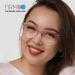 Firmoo Blue Light Filter Glasses for Gaming & Reading - Anti-Blue Light Protective Eyewear for Men & Women (Rosa Clear 0.0x Pink) - Buy Online on GoSupps.com
