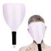 Hairspray Face Cover - Hairdressing Hairspray Baffles Facial Trimmer Baffle | Transparent Goggles Hairspray Eye Protector Hairdressing Hair Tool for home Salon Pink - Buy Online on GoSupps.com