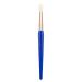 Bdellium Tools Golden Triangle Series 783 Small Tapered Blending Brush - Vegan Synthetic Fibers for Eyeshadow Application - Blue - 1pc - Buy Online on GoSupps.com