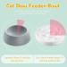 2 Pcs Cat Slow Feeder Bowl - Fish Pool Design Small Pink Green | Interactive Healthy Eating Dish for Cats & Dogs | Dishwasher Safe - Buy Online on GoSupps.com