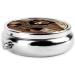 Rustic Lodge Bear Round Pill Box - 3 Compartments Portable Organizer for Travel & Purse - Buy Online on GoSupps.com
