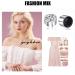 8 Pair Magnetic Acupressure Earrings Set - YCYHHW Non Piercing Acupressure Ear Clips - Magnetic Therapy Earrings for Stress Relief - Buy Online on GoSupps.com