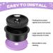 Fretonba 500ml Leak-Proof Travel Dog Water Dispenser - Portable Drinking Bowl for Cats & Dogs - Purple - Buy Online on GoSupps.com
