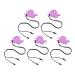 Pack Sensory Chew Necklace Chew Pendant Portable Design Wide Application Anxiety Relief for Toddlers (Medium Purple)