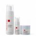 Consult Beaute - MICROBIOME Skin Barrier Moisture Balancing Skin Care Trio - Serum Concentrate Hydrating Facial Cream & Kombucha Face Wash - For All Skin Types - Lightweight - For Women and Men