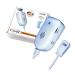 DryBuddyEZ-C Bed Wetting (Enuresis) Alarm (Sound & Vibration) with Hold-Tight Clip Sensor. Help Cure Bedwetting and Incontinence for Children and Adults.