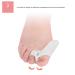 10 Pairs Hallux Valgus Toe Separators - Bunions Protector & Corrector for Pain Relief - Buy Online on GoSupps.com