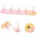 FRCOLOR 2 Sets Nail Practice Holder Nail Decor Nail Art Decoration Beauty Nail Holders Decorative Nail Racks Training Magnetic Nail Holders Nail Stand Storage Box Plastic Gold and Silver - Buy Online on GoSupps.com