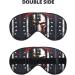 USA Flag American Spartan Print Sleep Eye Mask - Unisex Light Blocking Adjustable for Deep Rest - Perfect for Travel & Home - Buy Online on GoSupps.com