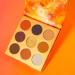 Docolor Gemstone Shadow Palette - 9 Highly Pigmented Colors for Naked, Smokey, and Glitter Makeup Looks | Long Lasting, Waterproof Formula - Orange - Buy Online on GoSupps.com