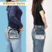 COROMAY Clear Stadium Approved Purse for Women - See Through Clear Handbag in Black - Buy Online on GoSupps.com