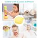 Silicone Body Scrubber for Exfoliating Shower Massage - Easy to Clean - Blue & Pink - Buy Online on GoSupps.com