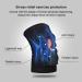 JBM Knee Brace Compression Sleeve for Men & Women | Support for Running Basketball Volleyball & Tennis - Medium Black - Buy Online on GoSupps.com