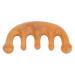 Natural Wood Wide Tooth Hair Comb | Scalp Massage & Multifunctional Portable Comb for Head Neck & Shoulders - Ship Internationally - Buy Online on GoSupps.com
