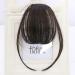 BOKIOESDE Salon-worthy Bangs With These Clip In Hair Extensions Giving Freedom To Rock Bang At Crown Of Head. Bang Effortlessly brownish black - Buy Online on GoSupps.com