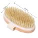 Angel Kiss Dry Brushing Body Brush - Natural Bristle Exfoliating Brush for Lymphatic Drainage and Blood Circulation - Medium Strength - Buy Online on GoSupps.com