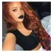 PORSMEER Auburn Red Brown Long Curly Wig for Women | Natural Copper Synthetic Hair | Perfect for Cosplay & Parties - Buy Online on GoSupps.com