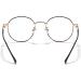 Cyxus Round Blue Light Blocking Glasses - UV Blocking, Metal Frame, Relieve Digital Eye Strain - Leopard Print - Buy Online on GoSupps.com