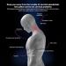 Fdit Cervical Traction Device Pillow - Blue Neck Stretcher for Home Anti-Deformation Curvature Smoothing Plastic Pillow - Buy Online on GoSupps.com