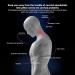 Weikeya Reverse Arch Neck Traction Device | Cervical Traction for Home | Correct Curvature & Posture | Adjustable Plastic Design (Red) - Buy Online on GoSupps.com
